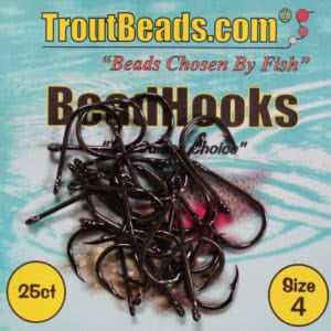 Trout Beads Beadhooks Size 4