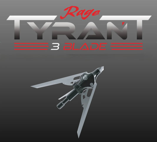 Rage Tyrant Crossbow Broadhead