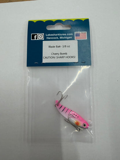Lake Shark Blade Bait 3/8 Cherry Bomb