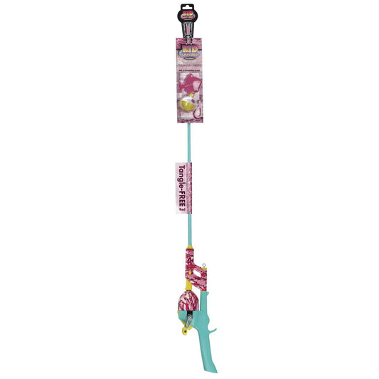 Kid caster combo TF Camo Pink