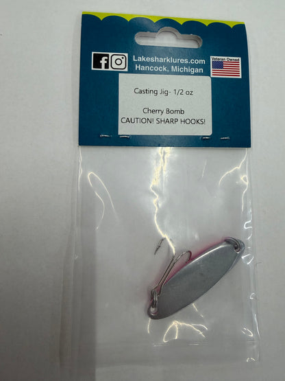 Lake Shark Casting 1/2oz Cherry Bomb