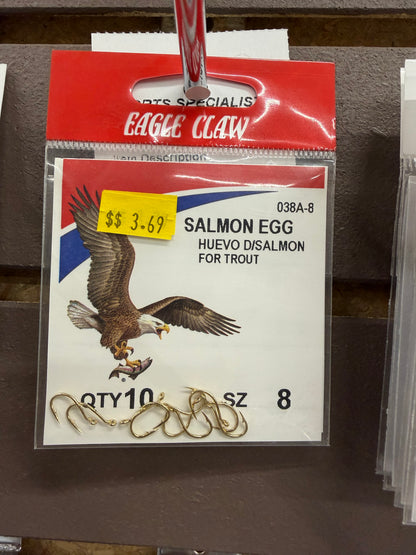Eagle Claw Salmon Egg Hook