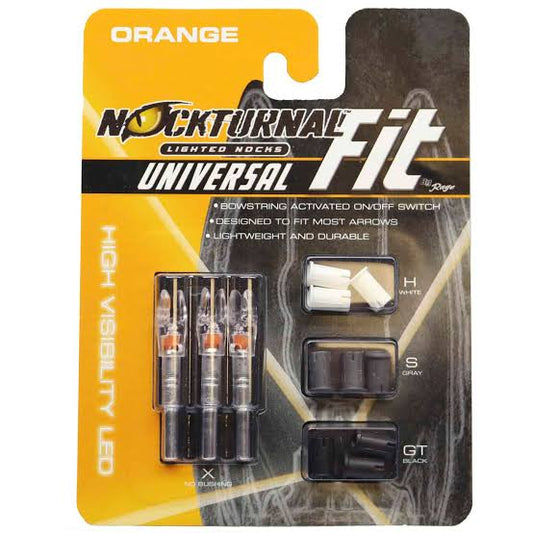 Nockturnal Lighted Nocks Orange