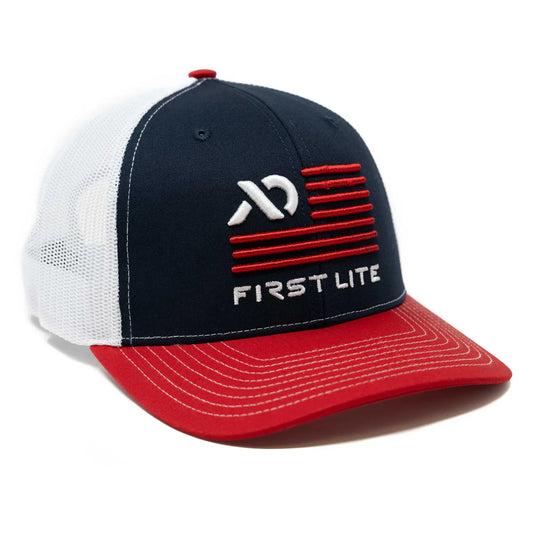 First Lite flag trucker hat 2.0