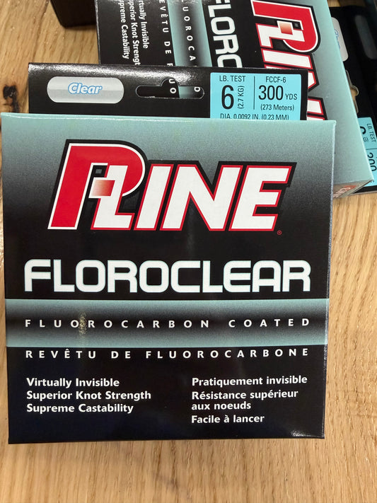 P Line Floroclear 6# 300yds