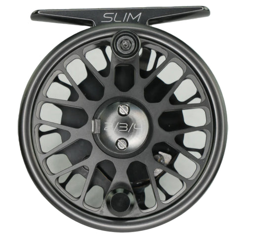 Maxxon slim series fly reel graphite