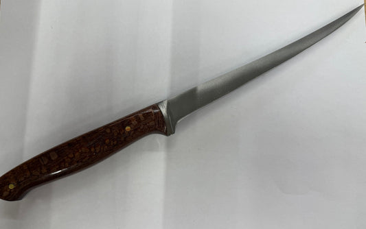 RRK Pro Angler Filet Leopard Wood