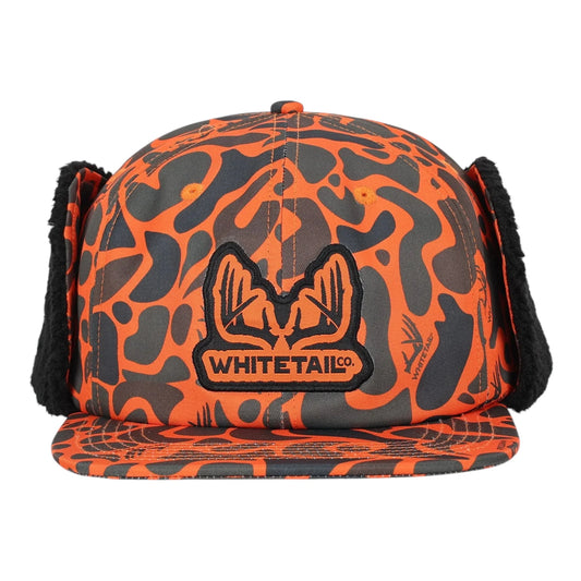 Whitetail Co, gun Hunter ear flap hat