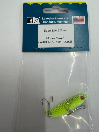 Lake Shark Blade Bait 3/8oz Money Maker