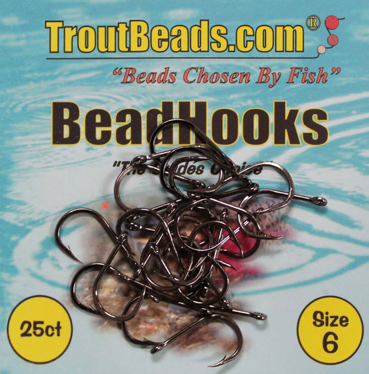 Trout Beads Beadhooks Size 6