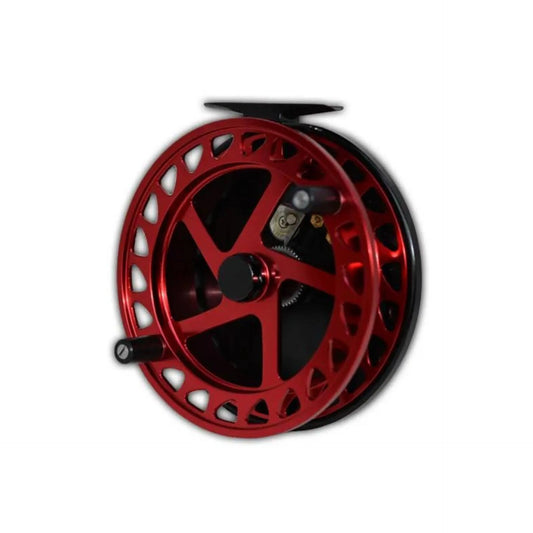 Raven Helix 4.5 Red/Black Centerpin Float Reel