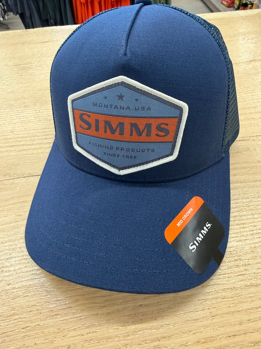 Simms Double Haul trucker honor badge