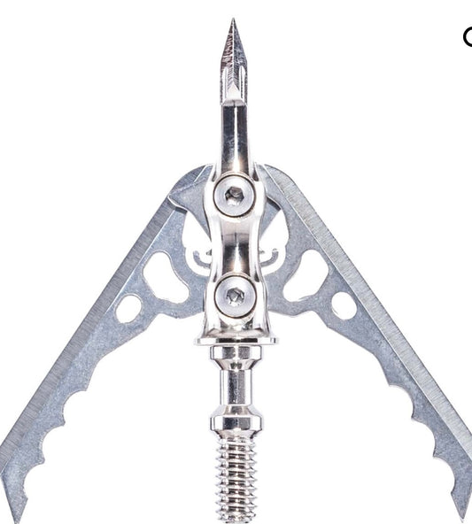 Rage Hypodermic No Collar 100 Grain 2 Blade 2' Cut