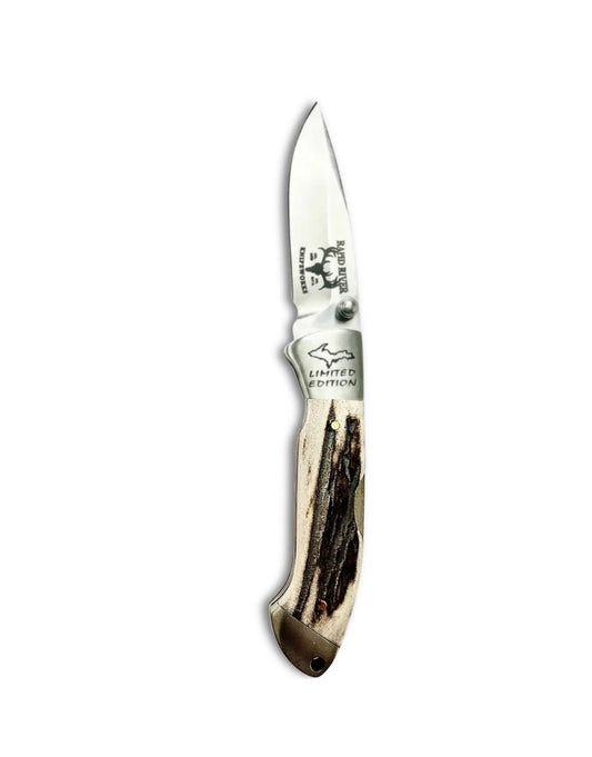 RRK Yooper Pocket Clip elk antler