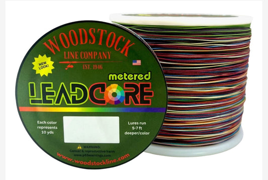 Woodstock Metered Lead Core 27 Lb 100yd