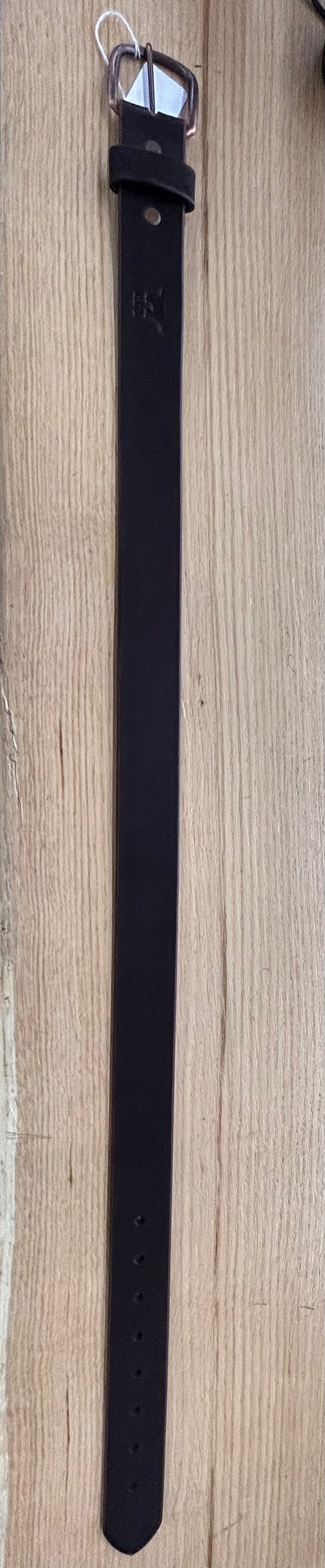 Brown Dog Leather Belt