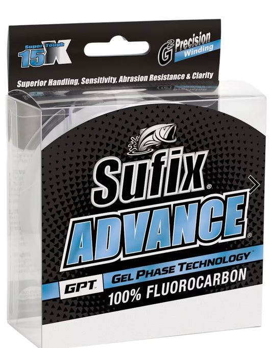 Sufix Advance 100% Fluorocarbon 4lb 200yards Line