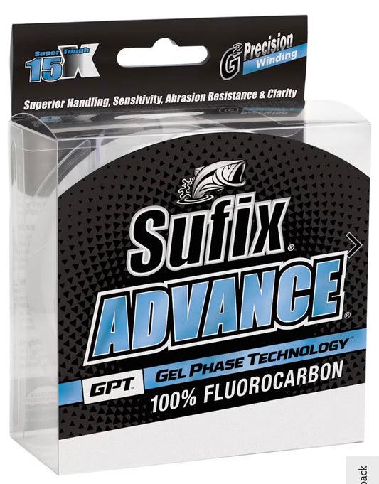 Sufix Advance 100% Fluorocarbon 8lb 200yds