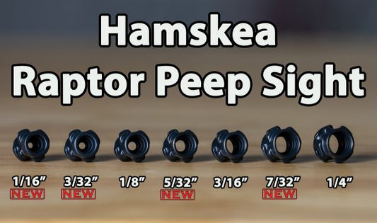 Hamskea 1/4" Raptor Peep Housing