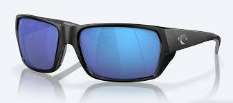 Costa Tailfin Matte Black Blue Mirror 580G