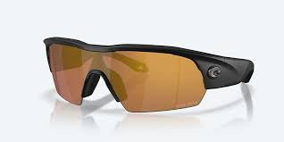 Costa Pilothouse Pro Matte Black Gold Mirror 580