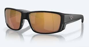 Costa Tuna Alley Pro Matte Black Gold Mirror 580G