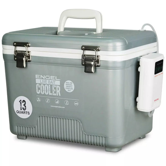 Engel Pro Bait Cooler 13qt Silver