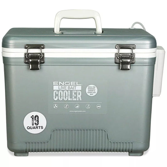 Engel Pro Bait Cooler 19qt Silver