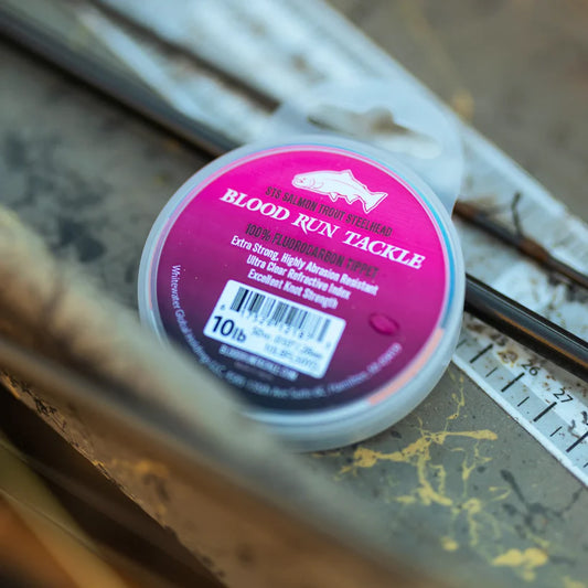 Blood Run 50 Yard 10lb Fluorocarbon
