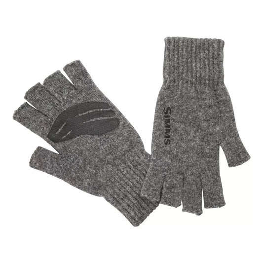 Simms Wool Half Finger Glove S/M