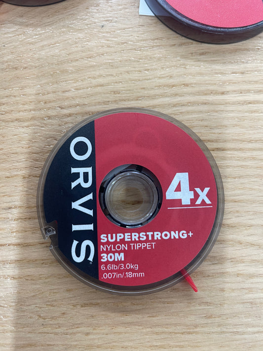 Orvis Superstrong+ Nylon Tippet 4x