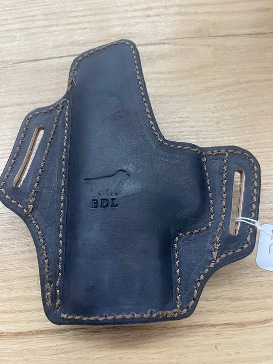 Brown Dog Leather Pancake Holster