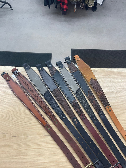 Brown Dog Leather Rifle Slings