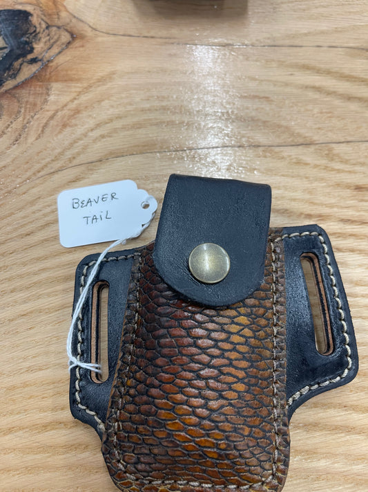 Brown Dog Leather Multitool Holder