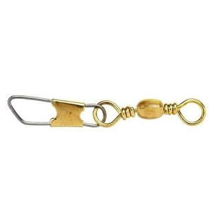 Eagle Claw  Barrel Swivel with safety snap