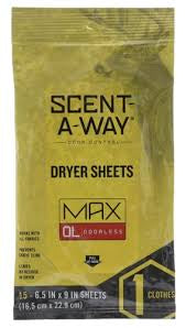 Scent away dryer sheets