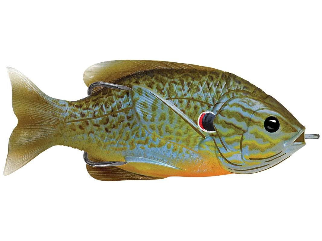 Esca Morbida LIVETARGET Sunfish 3 1/2″ – Corpo Cavo Scegli Il Colore Per La Tua Pesca - Foto 4
