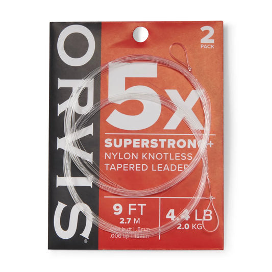 Orvis Superstrong Tapered Leader 9’ 2 pack