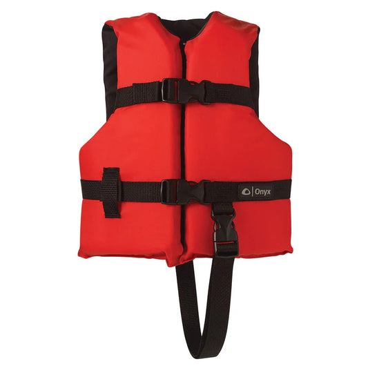 Onyx Child Infant Life Vest Red/ Black